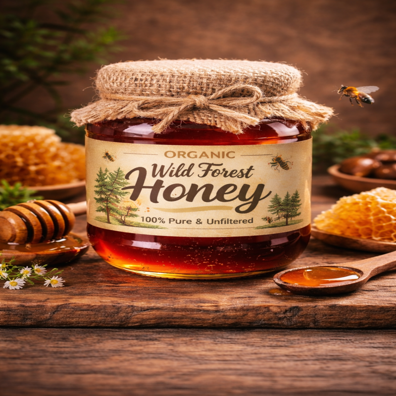 Organic Wild Forest Honey